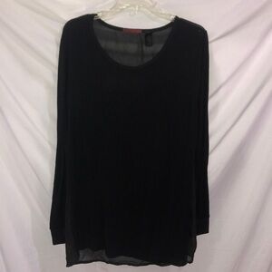 LADIES BKE red ladies tunic Size M